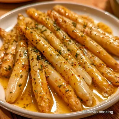 Asperges Blanches Vinaigrette en 25 Min Fiche recette