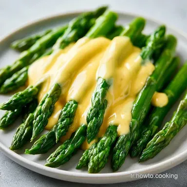 Asperges Sauce Hollandaise pour 4 Personnes Fiche recette