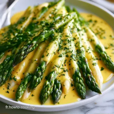 Asperges Sauce Hollandaise : 6 Personnes Fiche recette