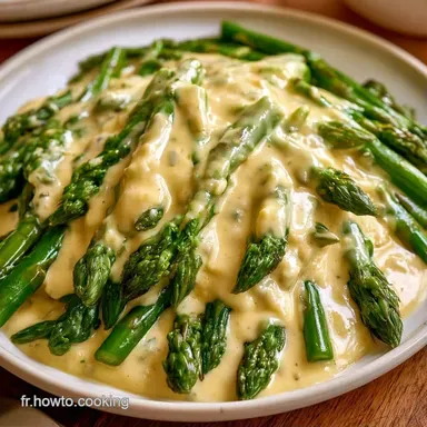 Asperges Sauce Hollandaise en 25 Minutes Fiche recette