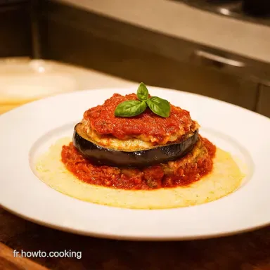 Aubergine à la Parmigiana Facile Un Goût dItalie Chez Vous Fiche recette