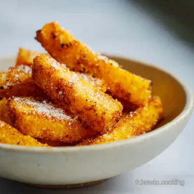 Batonnets Polenta Parmesan Croustillants Fiche recette