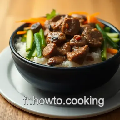 Recette cor&eacute;enne: D&eacute;couvrez le Bibimbap au Go&ucirc;t Authentique Fiche recette