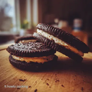 Le Vrai Goût des Biscuits Oreo Maison Recette de Pâtisserie Fine Fiche recette