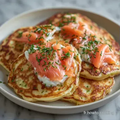Blinis Au Saumon Fum&eacute; En 35 Minutes Fiche recette