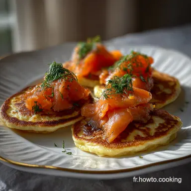 Recette Facile De Blinis Maison Au Saumon &Agrave; D&eacute;guster Moelleux Fiche recette
