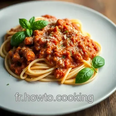 Bolognaise Maison: Ma Recette Italienne R&eacute;confortante Fiche recette