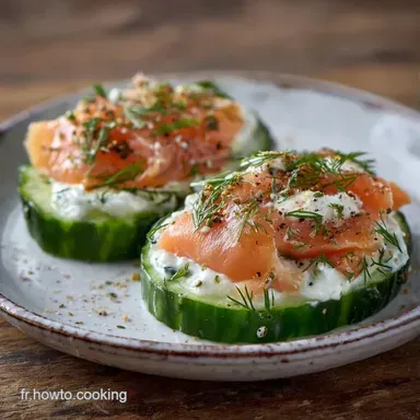 Bouch&eacute;e Saumon Fum&eacute; en 20 Minutes Fiche recette