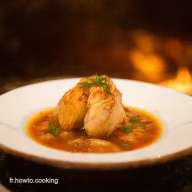 Bouillon de Poulet Maison Le Secret Réconfortant Fiche recette