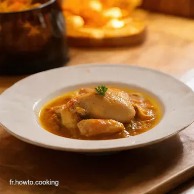 Bouillon de Poulet Maison Le Secret Facile de GrandM&egrave;re Fiche recette