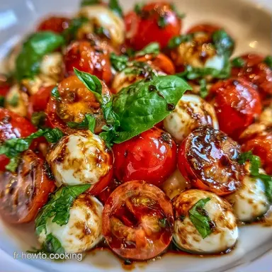 Brochette Tomate Mozzarella en 15 Minutes Fiche recette