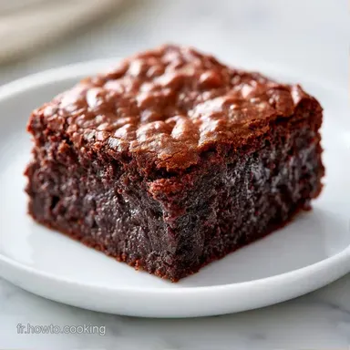 Brownie au Chocolat Noir en 35 Minutes Fiche recette