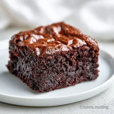 Brownie Au Sucre Muscovado Fiche recette