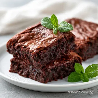 Brownie Chocolat Noir en 40 Minutes Fiche recette