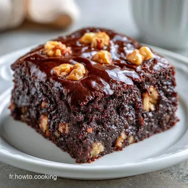 Brownie Chocolat Noisettes en 35 Minutes Fiche recette