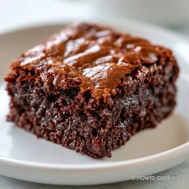 Brownie Double Chocolat en 45 Minutes Fiche recette