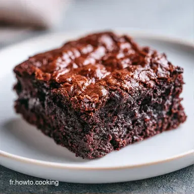 Brownie Facile Pour 16 Carr&eacute;s Fiche recette