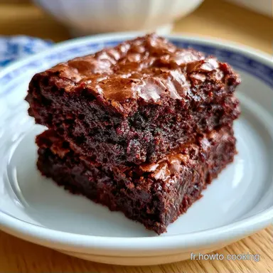 Brownie Moelleux en 40 Minutes Fiche recette