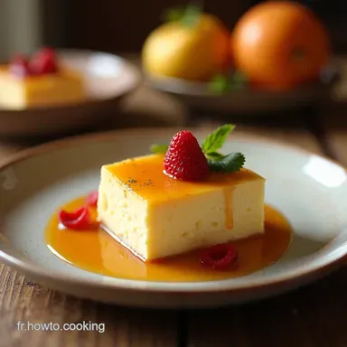 Bûche Pommes Caramel Cannelle Mousse Légère et Cœur Coulant Fiche recette