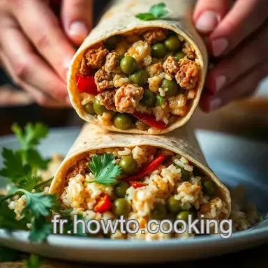 Burritos &Eacute;pic&eacute;s aux Saveurs M&eacute;xicaine : Un Plat Parfait pour le D&icirc;ner Fiche recette