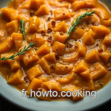 Butternut au Four : Un Plat R&eacute;confortant et Facile &agrave; R&eacute;aliser Fiche recette