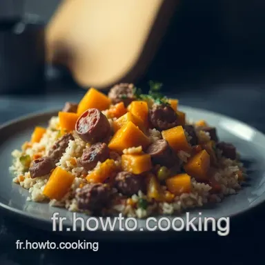 Butternut farci au riz et &agrave; la viande hach&eacute;e : un plat r&eacute;confortant et savoureux Fiche recette