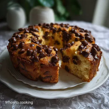 Cake Lger aux Ppites de Chocolat: Mieux que le Beurre Fiche recette