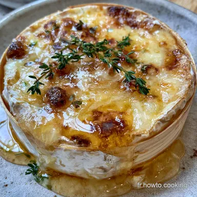 Camembert Miel et Thym en 30 Minutes Fiche recette