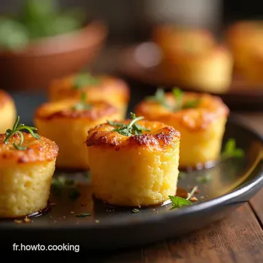 Recette Mini Cannelés Croustillants Chorizo et Comté Fiche recette