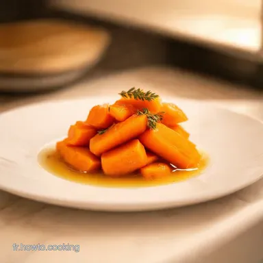La Recette de Carottes qui Rend Fou Glac&eacute;es au Miel et &Eacute;pices Fiche recette