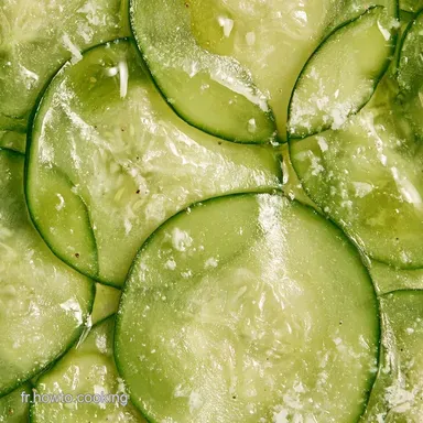 Carpaccio De Courgettes En 7 Minutes Fiche recette