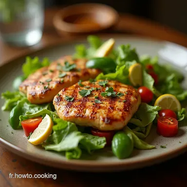 La Véritable Salade César au Poulet Grillé Recette Facile Fiche recette