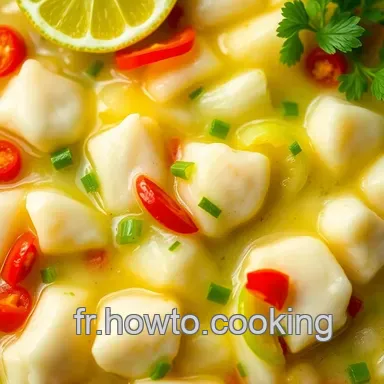 Ceviche Minute: Ma Recette Classique au Citron Vert! Fiche recette