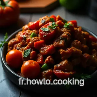 Chakchouka &Eacute;pic&eacute;e : Un D&eacute;lice M&eacute;diterran&eacute;en pour Vos Petits D&eacute;jeuners Fiche recette
