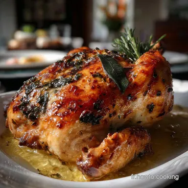 Id&eacute;e De Plat Pour Votre Repas De No&euml;l Au Chapon : Chair Fondante Fiche recette