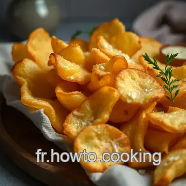 Chips au Fromage D&eacute;licieusement Croustillantes : Mon Secret Bien Gard&eacute; Fiche recette