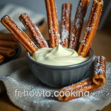 Churros Maison : Les D&eacute;lices Croustillants &agrave; Tremper Fiche recette