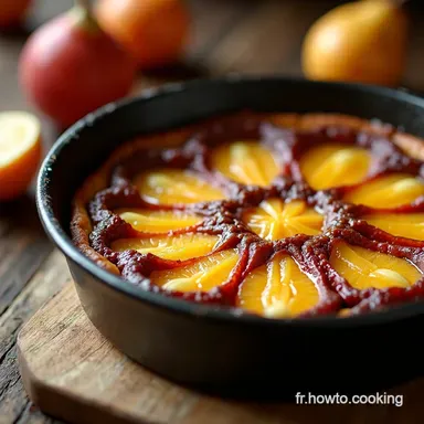 Clafoutis PoiresChocolat Facile Le Go&ucirc;ter Parfait Fiche recette