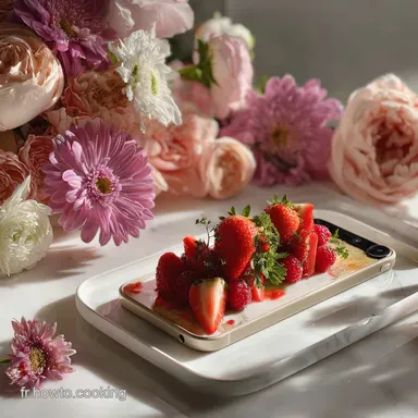 Cocktail sans alcool p&eacute;tillant en 10 Minutes Fiche recette