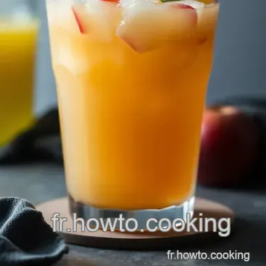 Cocktail "Soleil d'&Eacute;t&eacute;" : Un m&eacute;lange Fruit&eacute;e et Rafra&icirc;chissant Fiche recette