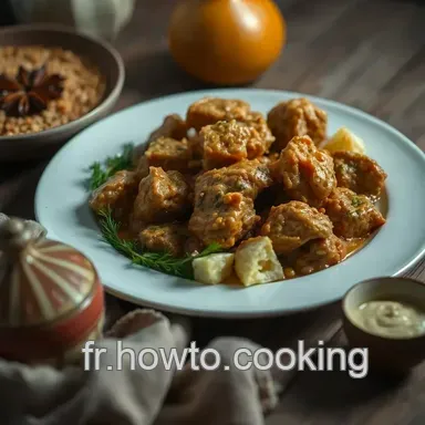 Colombo de Poulet aux &Eacute;pices Cr&eacute;oles: Un D&eacute;lice Antillais &agrave; Partager Fiche recette