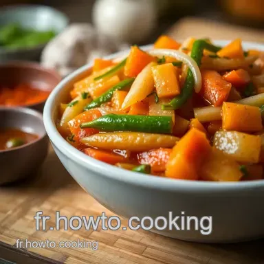 Conserve de Kimchi &Eacute;pic&eacute;e : Recette Authentique de Fermentation Maison Fiche recette