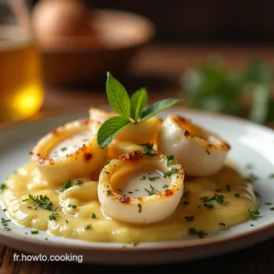 Coquilles SaintJacques Poles au Beurre Blanc Un D&eacute;lice Fiche recette