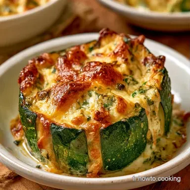 Courgettes Farcies Ricotta pour 4 Personnes Fiche recette