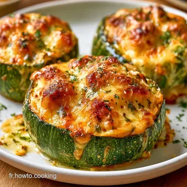 Courgettes Rondes Farcies : 40 Minutes Fiche recette