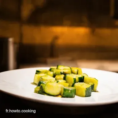 Courgettes Saisies Recette Croquante et Facile Fiche recette