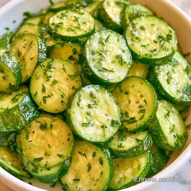 Courgettes Vapeur Aux Herbes en 27 Min Fiche recette