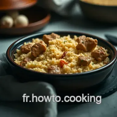 Couscous Tajine : Un Voyage au C&oelig;ur du Maroc &agrave; Partager en Famille Fiche recette