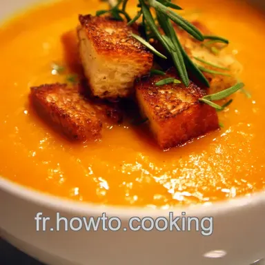 Cr&egrave;me de Carotte: Ma Soupe R&eacute;confortante &agrave; l'Orange! Fiche recette