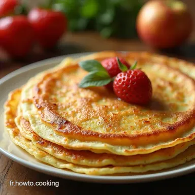 Les Meilleures Recettes de Cr&ecirc;pes Ma Recette Inratable Sans Gluten Fiche recette
